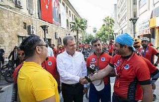 Bisikletlilerden Başkan Seçer’e ’destek’ teşekkürü