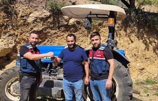 Bodrum’da çalışan traktör Denizli’de bulundu