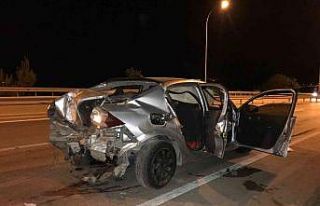 Bu araçtan burnu bile kanamadan çıktı