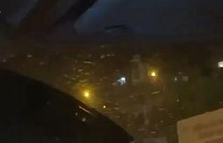 Bursa’da motosiklet otomobili çekti