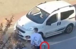 Bursa’da silahlı yol verme tartışması kameraya...