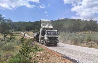 Büyükşehir Belediyesi kırsal mahalle yollarını...