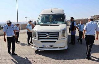 Büyükşehir zabıta okul servislerini denetledi