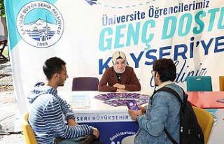 Büyükşehirden üniversite öğrencilerine rehberlik...
