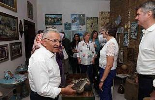 Büyükşehir’in sergisine yoğun ilgi