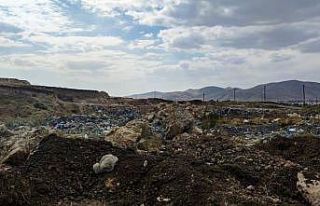 Çaldıran çöplüğünde ıslah çalışması