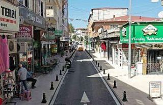 Çeşme Sokak yeni görünümüne kavuştu