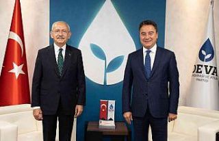 CHP lideri Kılıçdaroğlu DEVA Partisi Genel Başkanı...