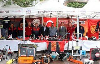 Çiftlikköy’de İtfaiyeciler Haftası kutlanıyor