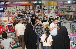Cizre’de kırtasiyelerde okul hareketliliği