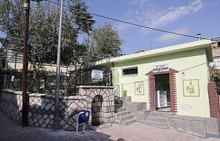 Çomak Dede Türbesi’nde çevre düzenlemesi