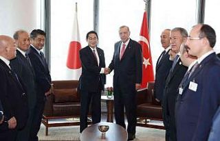 Cumhurbaşkanı Erdoğan, Japonya Başbakanı Kishida...
