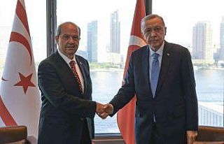 Cumhurbaşkanı Erdoğan, KKTC Cumhurbaşkanı Tatar...