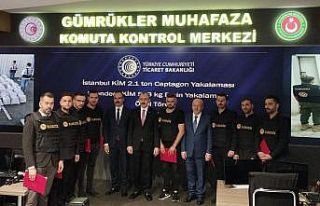 Cumhuriyet tarihinin en büyük captagon yakalamasını...