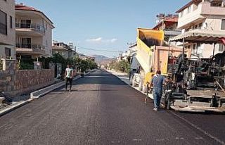 Dalaman alt yapı çalışmalarında sona gelindi