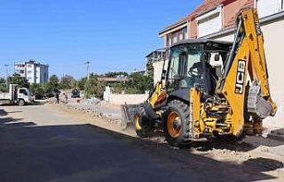 Dallıca’da yollar yenileniyor