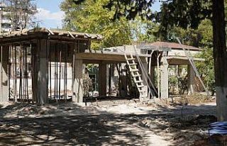 Demokrasi Parkında yenileme çalışmaları devam...