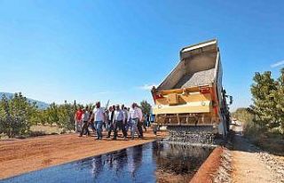 Denizli’de asfalt çalışmaları devam ediyor