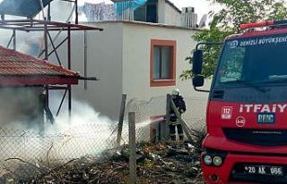 Depo yangında kullanılamaz hale geldi