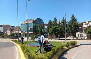 Derince’nin yeşil alanlarına bakım yapılıyor