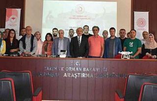 Derste drone uçuruldu