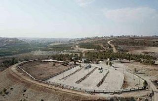 Dev kır düğünü yapımı çalışmaları sürüyor