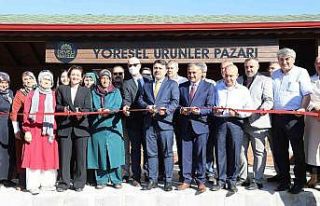 Develi Yöresel Ürünler Pazarı hizmete açıldı
