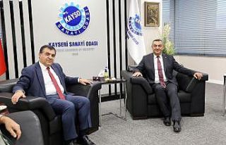 Dışişleri Bakan Yardımcısı KAYSO’da sanayicilerle...
