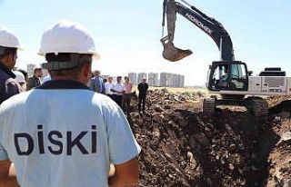 DİSKİ, sorunsuz altyapı için kanalizasyonları...