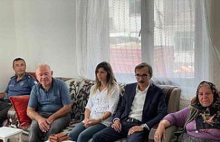 Dumlupınar Kaymakamı Basri’den, şehit ve gazi...