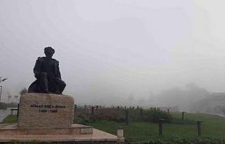 Edirne’de sis etkili oldu, Selimiye gözden kayboldu