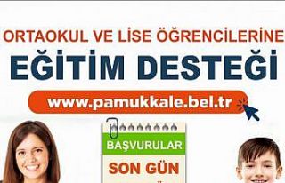 Eğitim yardımı başvurularında son gün 30 Eylül