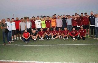 Ekinci Viranşehir Belediyespor’a moral verdi