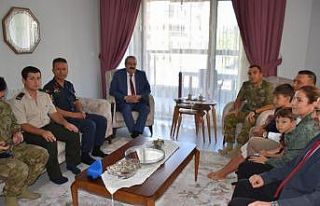 El-Bab gazisi Yeşil’e ziyaret