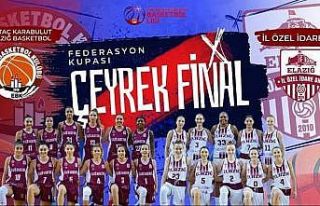 Elazığ takımları çeyrek finalde