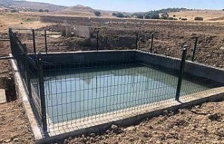 Elazığ’da 900 dönüm su ile buluştu