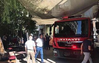 Elazığ’da baca yangını