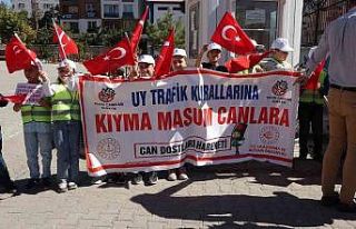 Erciş’te ‘Yayalara öncelik, hayata saygı duruşu’...