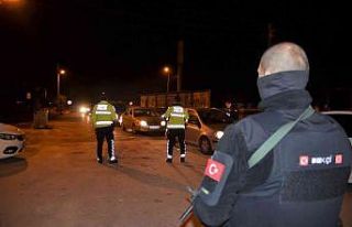 Erenler mahallesinde polis denetimi