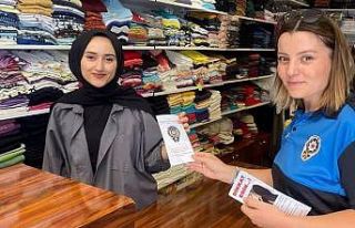 Erzincan esnafı dolandırıcılara karşı uyarıldı