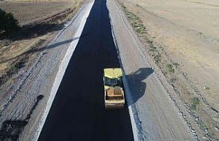 Erzincan’da sonbaharın gelmesiyle sezonun son asfalt...