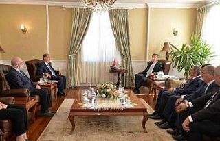 ESOB yönetimi ve yılın ahisinden Vali Memiş’e...