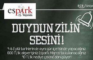 Espark heyecanınıza ortak oluyor