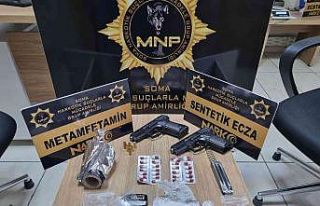 Evinde uyuşturucu maddelerle yakalanan şahıs tutuklandı