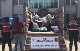 Evlerden bakır kazan ve leğen çalan şüpheli yakalandı