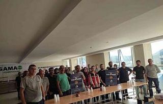 Fabrika çalışanlarına eğitim verildi