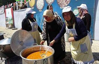 Fasulye Festivali’nde kazanlar kaynadı