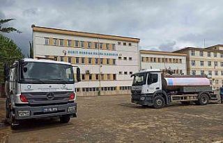 Fatsa’da okul bahçelerinde temizlik ve bakım çalışması