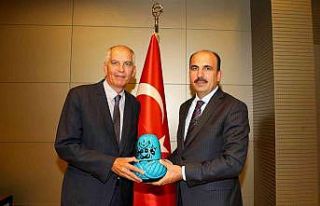 Fransa’nın Ankara Büyükelçisi Magro ve Başkan...