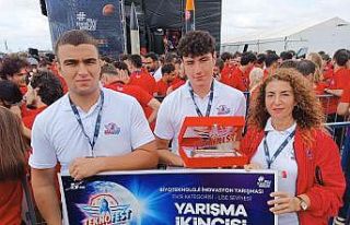 Gaziantep Kolej Vakfı Teknofest Türkiye ikincisi